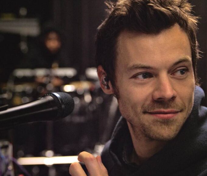 Harry Styles in The Studio