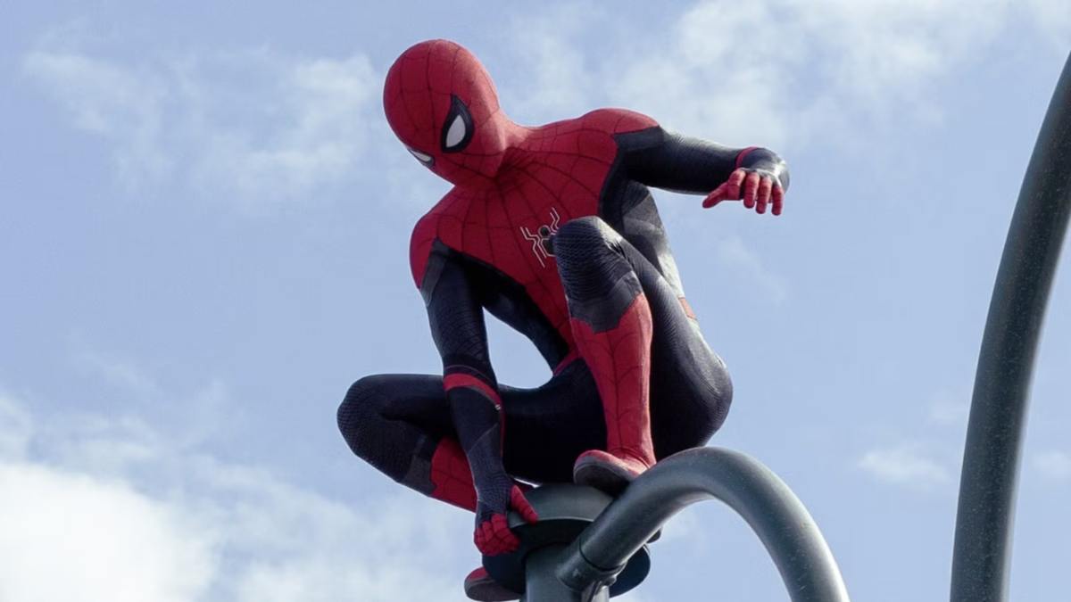 Tom Holland as Spider man in No Way Home