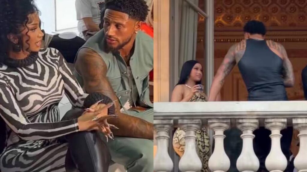 Rumors of Cardi B Dating Maduka Okoye Sparked After Pair Spotted Together in Paris Cardi B + Maduka Okoye