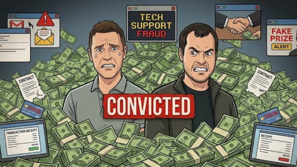 Rinbga founders, Adam Young & Harrison Gevirtz, Convicted for Stealing Millions of Dollars with Tech Support Fraud Scheme