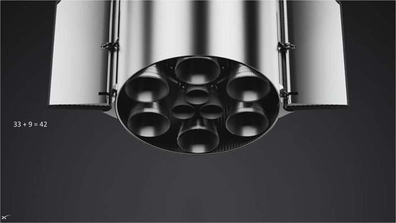 42-Engine SpaceX Starship