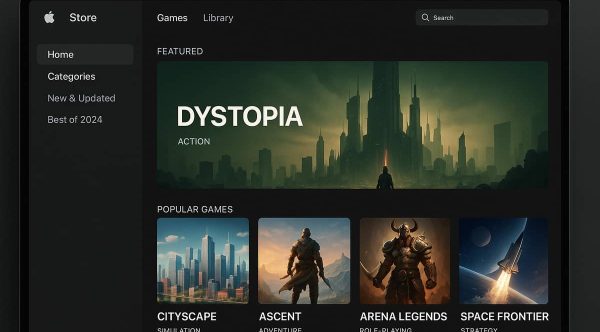 Apple Game Hub Concept