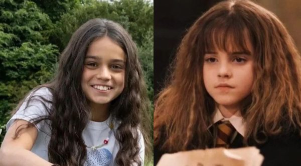 Arabella Stanton & Emma Watson as Hermione