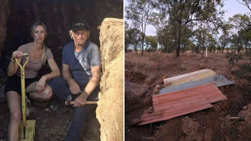 Aussie Couple Strikes $3,000 Sapphire After Months of Digging