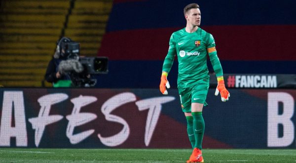 Barcelona goalkeeper & team captain Marc-André ter Stegen