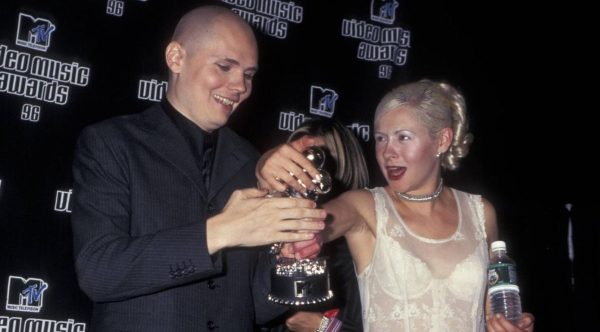 Billy Corgan and D'arcy Wretzky