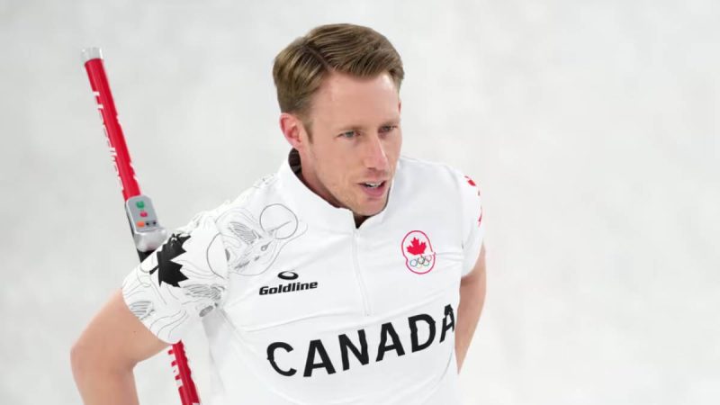 Canadian Curling player Marc Kennedy
