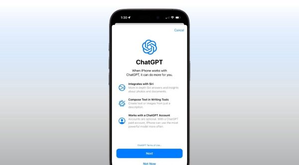 ChatGPT in iOS