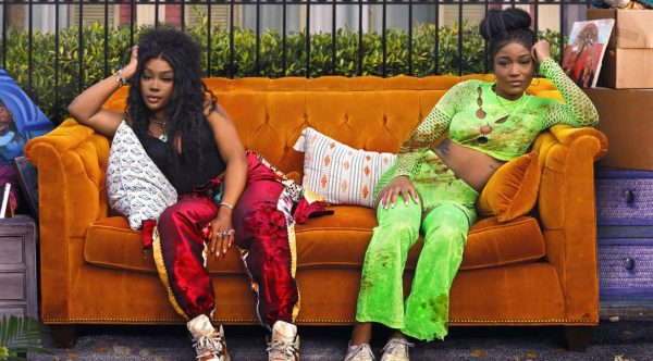Dreux (Keke Palmer) and Alyssa (SZA) in One of Them Days