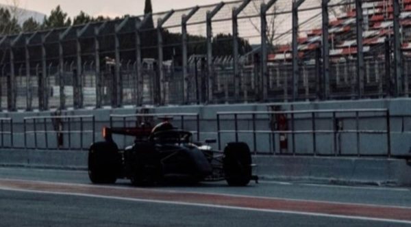 First Audi 2026 F1 Car in Barcelona Test