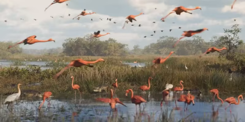 GTA 6 Swamp and Birds
