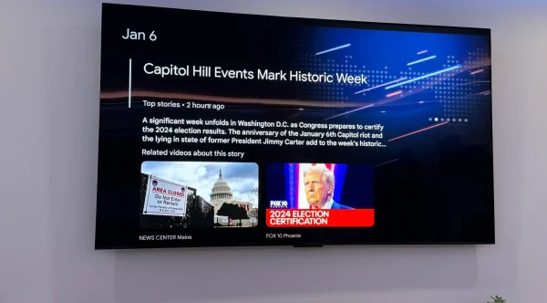 Google Introduces AI-Powered News Summaries for TV at CES 2025