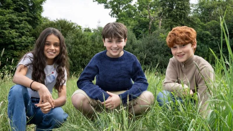HBO Harry Potter TV series, starring Dominic McLaughlin, Arabella Stanton, and Alastair Stout,