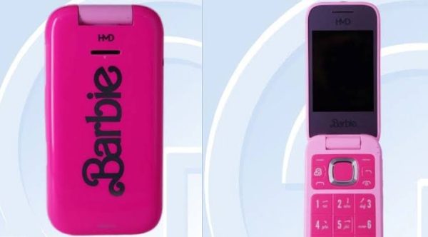 HMD Barbie Flip Phone