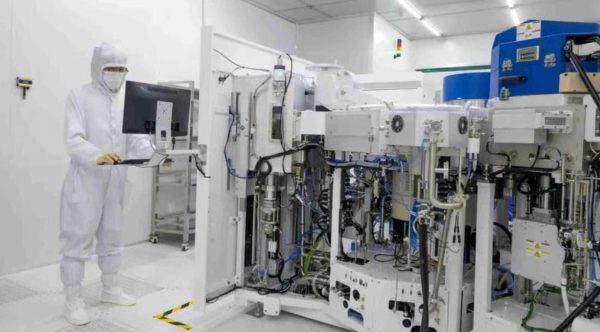 Inside a CHIPX lab in Wuxi.