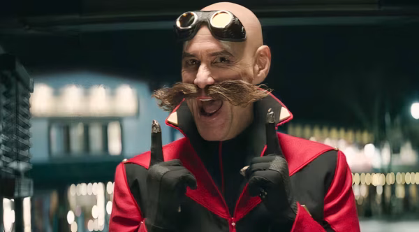 Jim Carrey in Sonic the Hedgehog