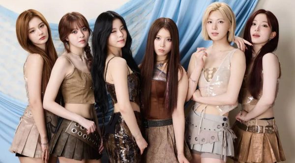Jiwoo, Lily, Sullyoon, Kyujin, Bae and Haewon of NMIXX visit the Trü Frü backstage portrait studio at iHeartRadio's 102.7 KIIS FM Wango Tango concert on May 10, 2025 in Huntington Beach, California.