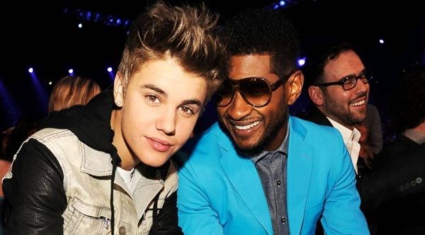 Justin Bieber, Usher
