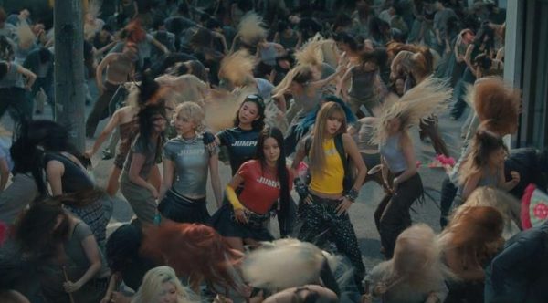 K-pop girl group BLACKPINK stars in its JUMP music video.
