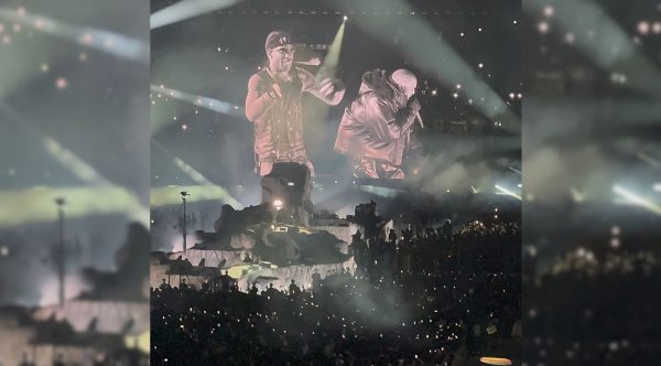 Kanye West & Travis Scott at Tokyo Live