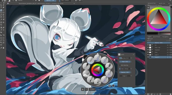 Krita (Photoshop and Illustrator Alternative)