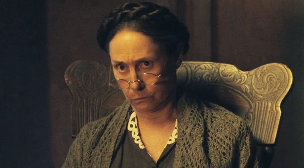 Laurie Metcalf as Augusta Gein in Monster: The Ed Gein Story.