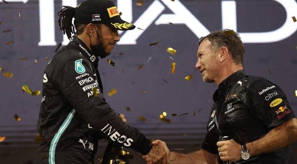 Lewis Hamilton & Christian Horner