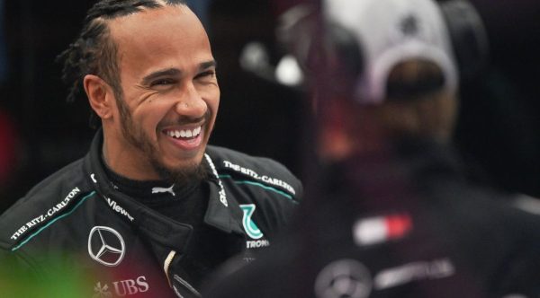 Lewis Hamilton at Belgian GP