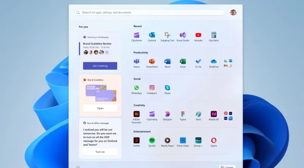 Microsoft Windows 11 Redesign Concept
