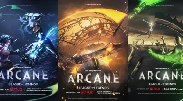 Netflix Arcane Posters