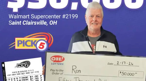 Ohio Man Hits $50K Jackpot With Mistaken Lottery Ticket