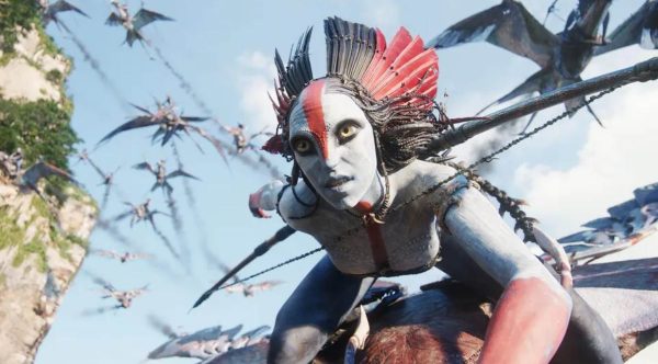 Oona Chaplin in "Avatar: Fire and Ash."