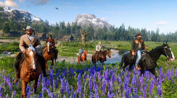 Red Dead Redemption 2 Scene