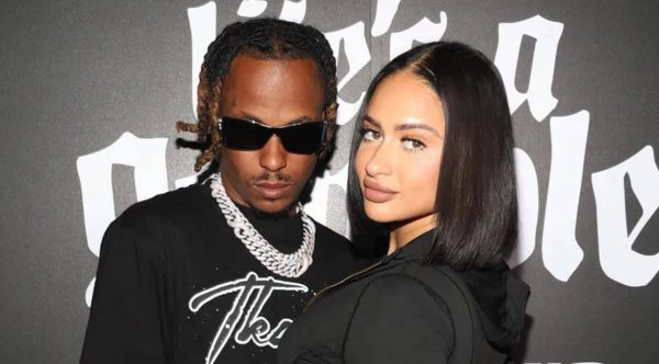 Rich The Kid with his fiancée, Tori Brixx