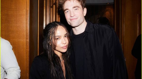 Robert Pattinson and Zoe Kravitz Reunite at Mickey 17 Reception in Paris