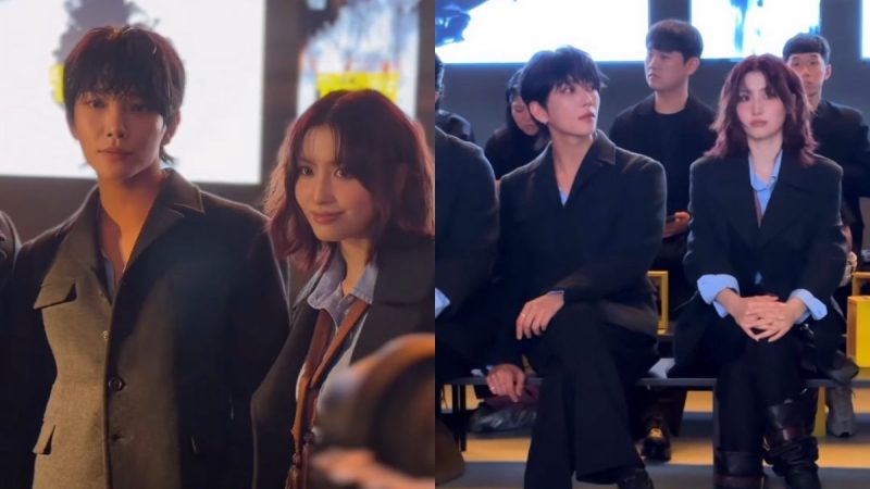 SEVENTEEN’s Joshua and TWICE’s Momo at Milan Fashion Week