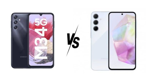 Samsung Galaxy M34 vs Samsung Galaxy M35
