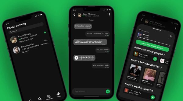 Spotify Chat Concept by Kaan Altuntas