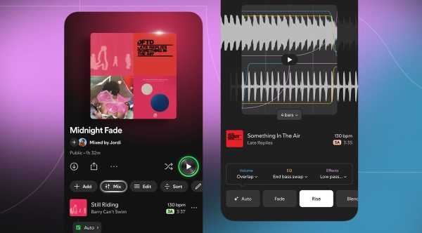 Spotify Custom Transition