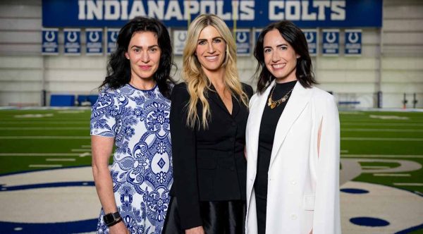 The Irsay Sisters: Carlie Irsay-Gordon, Casey Foyt, and Kalen Jackson.