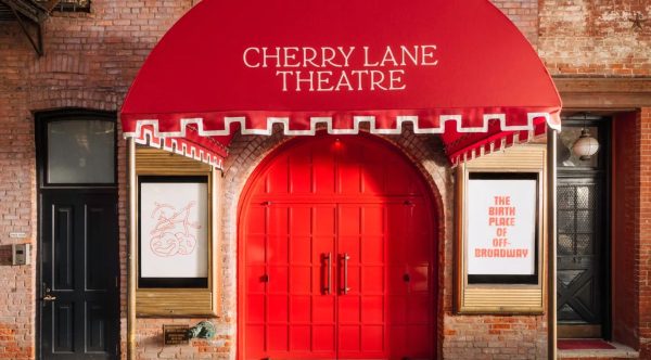 The exterior of Cherry Lane Theatre in the West Village.
