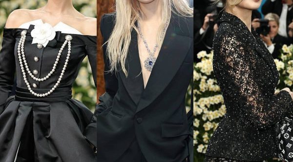 Three BLACKPINK members — Jennie, Rosé, and Lisa at Met Gala 2025.