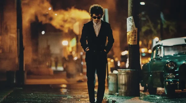 Timothée Chalamet as Bob Dylan is A Complete Unknown