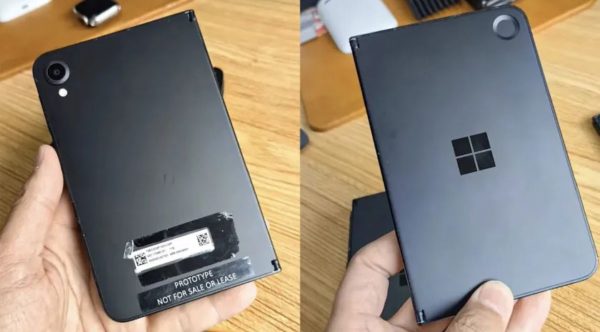 Unreleased Microsoft Foldable Running Windows Listed for $13,730