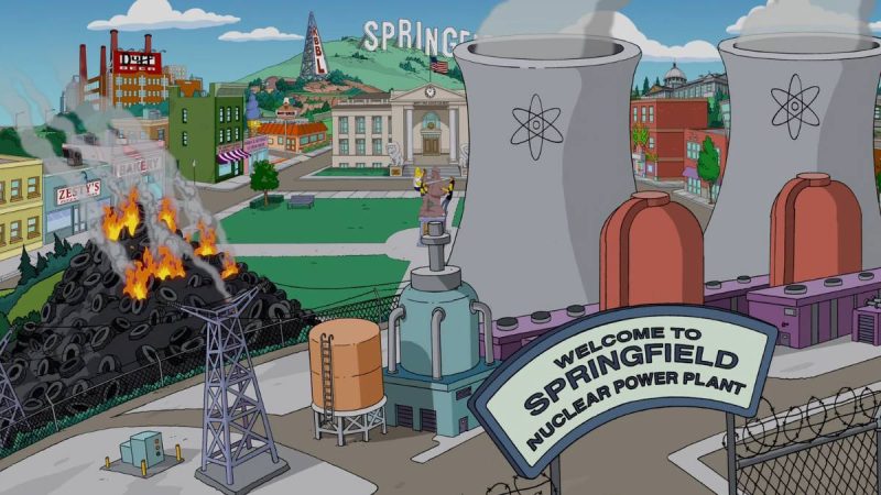 Welcome to Springfield Nuclear Power Plant - The Simpsons