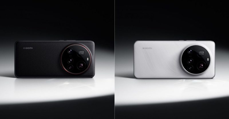 Xiaomi 15 Ultra in Black & White Color