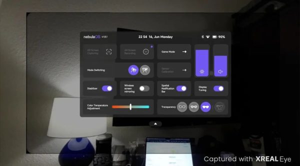 Xreal One Pro XR Glasses Bring 220-Inch Virtual Screen to Your Laptop