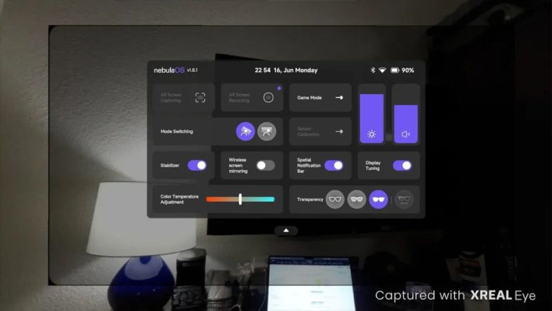 Xreal One Pro XR Glasses Bring 220-Inch Virtual Screen to Your Laptop