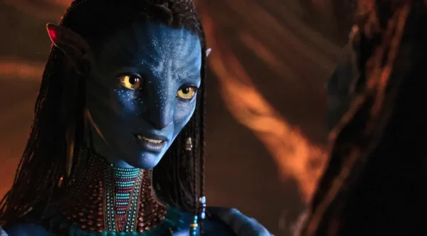 Zoe Saldaña as Neytiri in 'Avatar 3