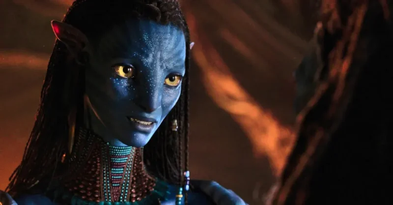 Zoe Saldaña as Neytiri in 'Avatar 3